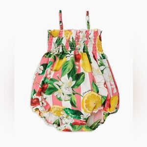 Dolce & Gabbana Popeline Bubble Baby Dress